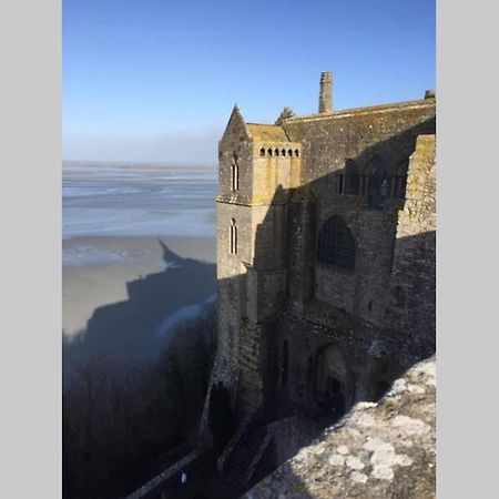Au Mont Pour Deux Appartement Pontorson Buitenkant foto