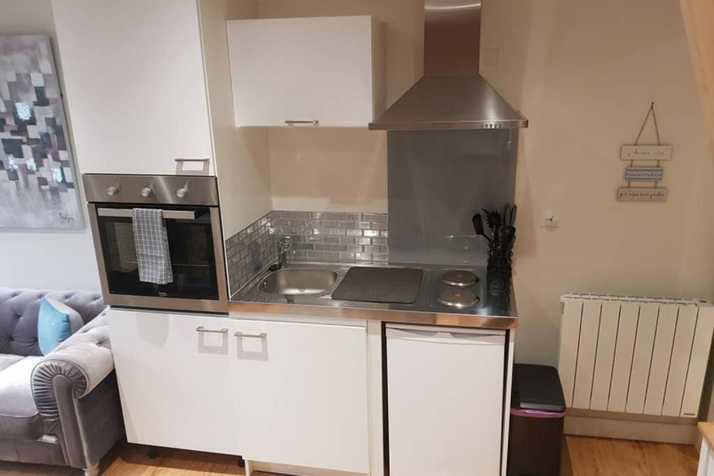 Au Mont Pour Deux Appartement Pontorson Buitenkant foto